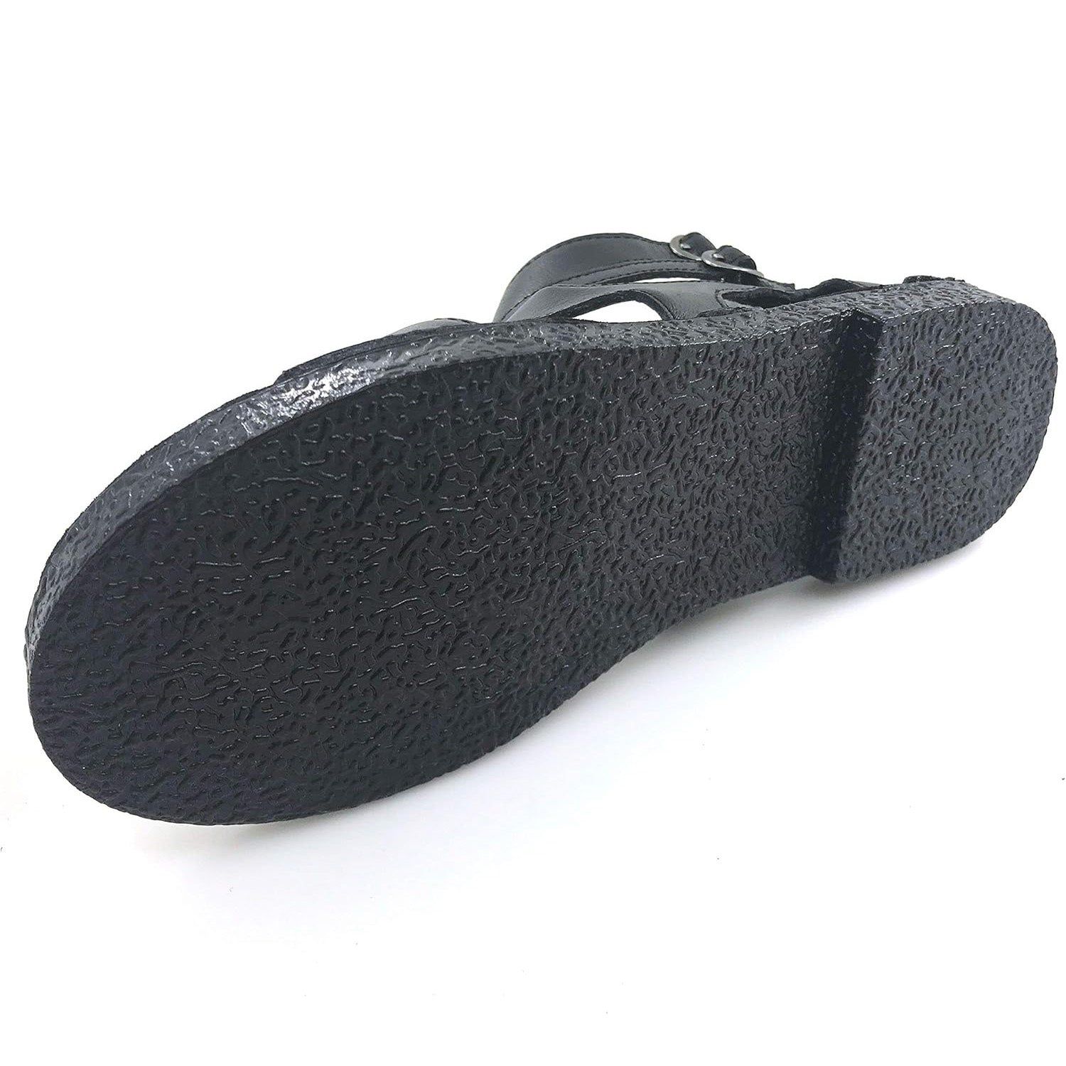 Womens Leather Sandals - Low Wedge Soft and Comfort Outdoor Sandals, Gladiator Flat Sandal for Women